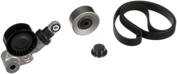 V formos rumbuotas diržas, komplektas GATES K076PK2478