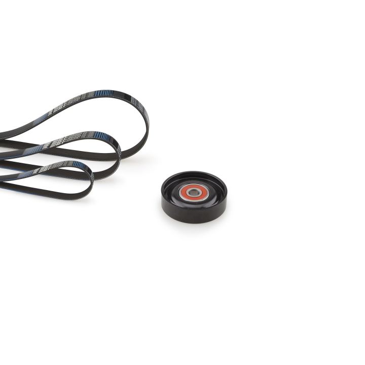 V formos rumbuotas diržas, komplektas GATES K084PK890