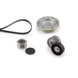 V formos rumbuotas diržas, komplektas GATES K096PK1218