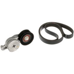 V formos rumbuotas diržas, komplektas GATES K096PK1245