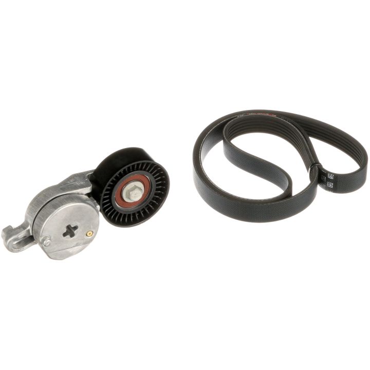 V formos rumbuotas diržas, komplektas GATES K096PK1245