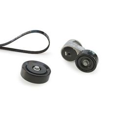 V formos rumbuotas diržas, komplektas GATES K096PK2138