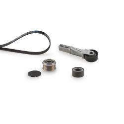 V formos rumbuotas diržas, komplektas GATES K106PK1605