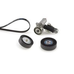 V formos rumbuotas diržas, komplektas GATES K106PK1740