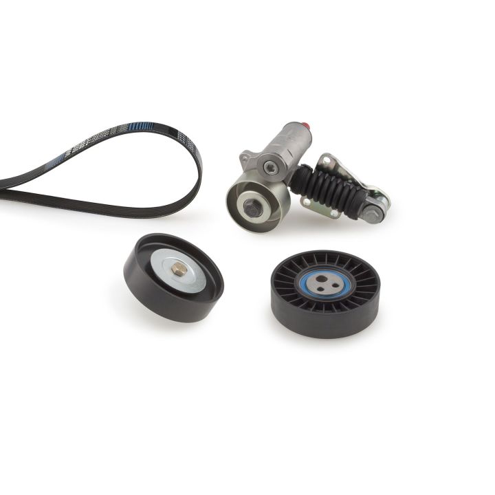 V formos rumbuotas diržas, komplektas GATES K106PK1740