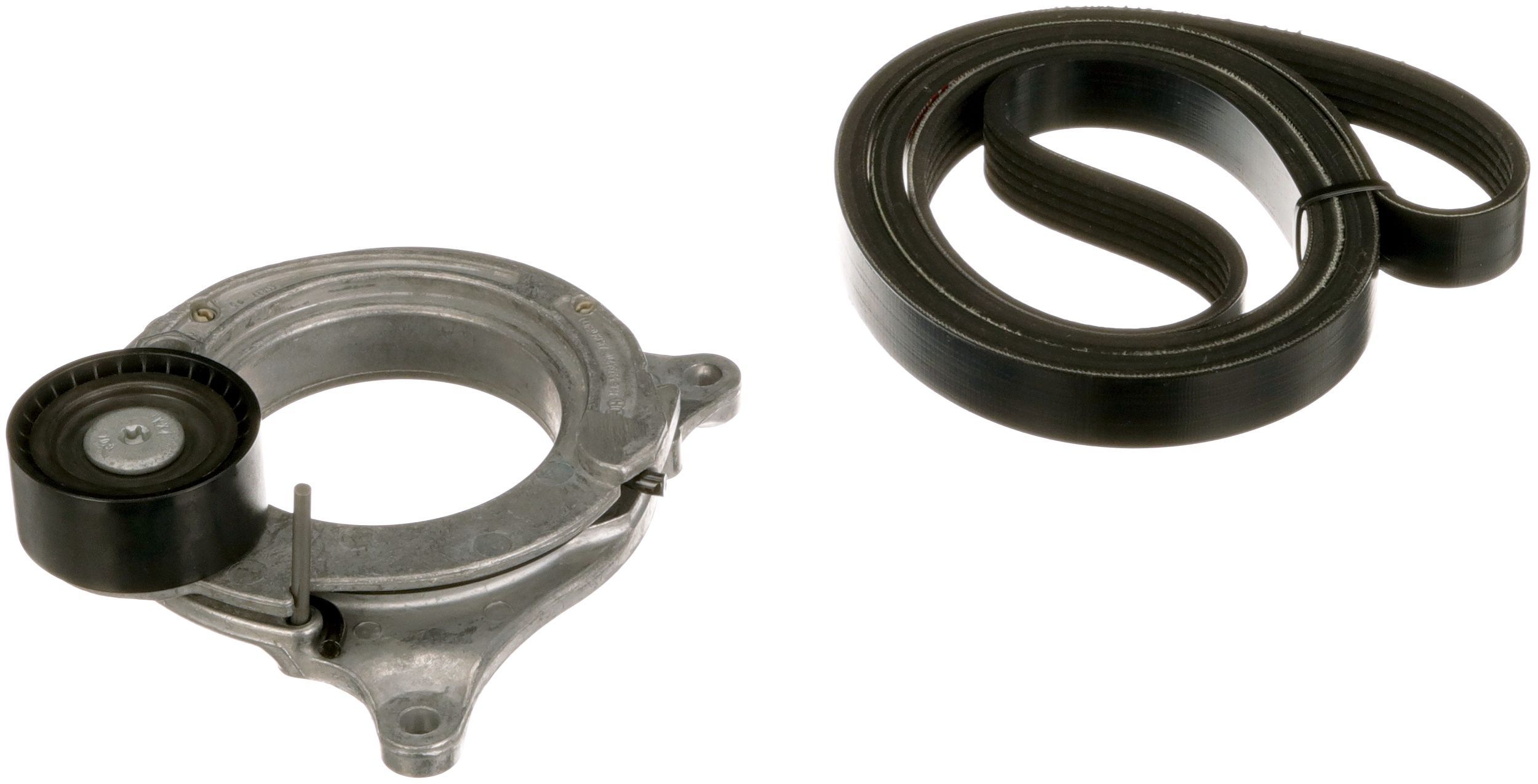 V formos rumbuotas diržas, komplektas GATES K116PK1173