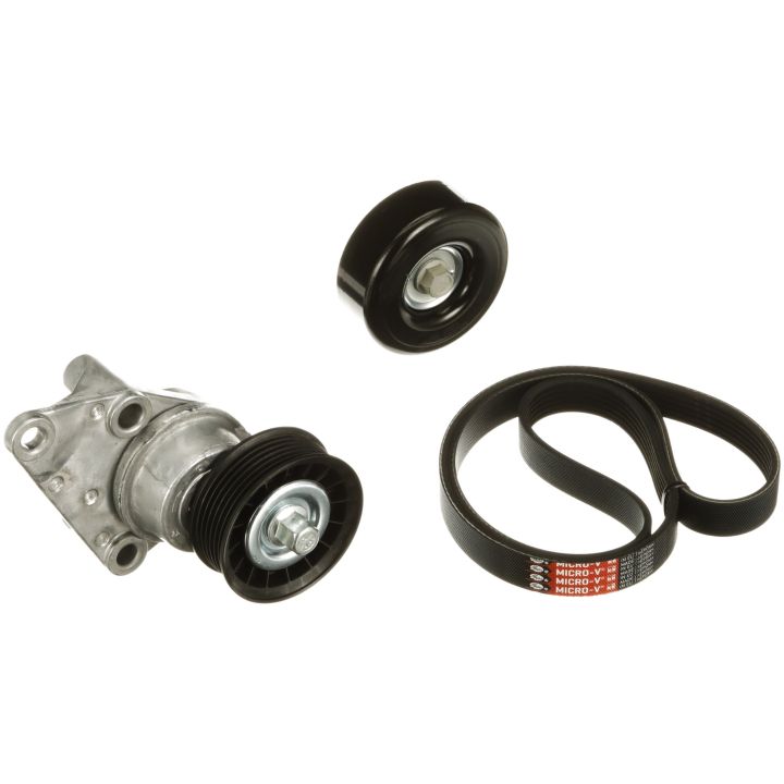 V formos rumbuotas diržas, komplektas GATES K116PK2373