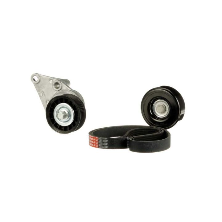 V formos rumbuotas diržas, komplektas GATES K116PK2373