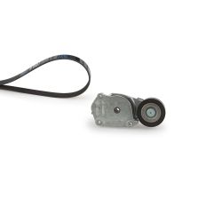 V formos rumbuotas diržas, komplektas GATES K126PK893