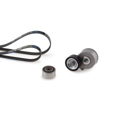 V formos rumbuotas diržas, komplektas GATES K146PK1183