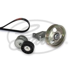 V formos rumbuotas diržas, komplektas GATES K156PK1218