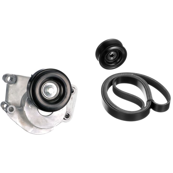 V formos rumbuotas diržas, komplektas GATES K156PK2238