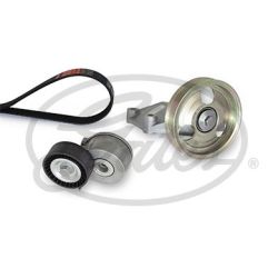 V formos rumbuotas diržas, komplektas GATES K166PK1218