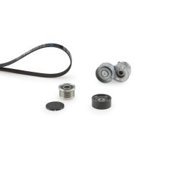 V formos rumbuotas diržas, komplektas GATES K166PK1795