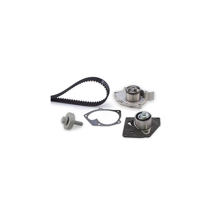 Vandens siurblio ir paskirstymo diržo komplektas GATES KP25552XS