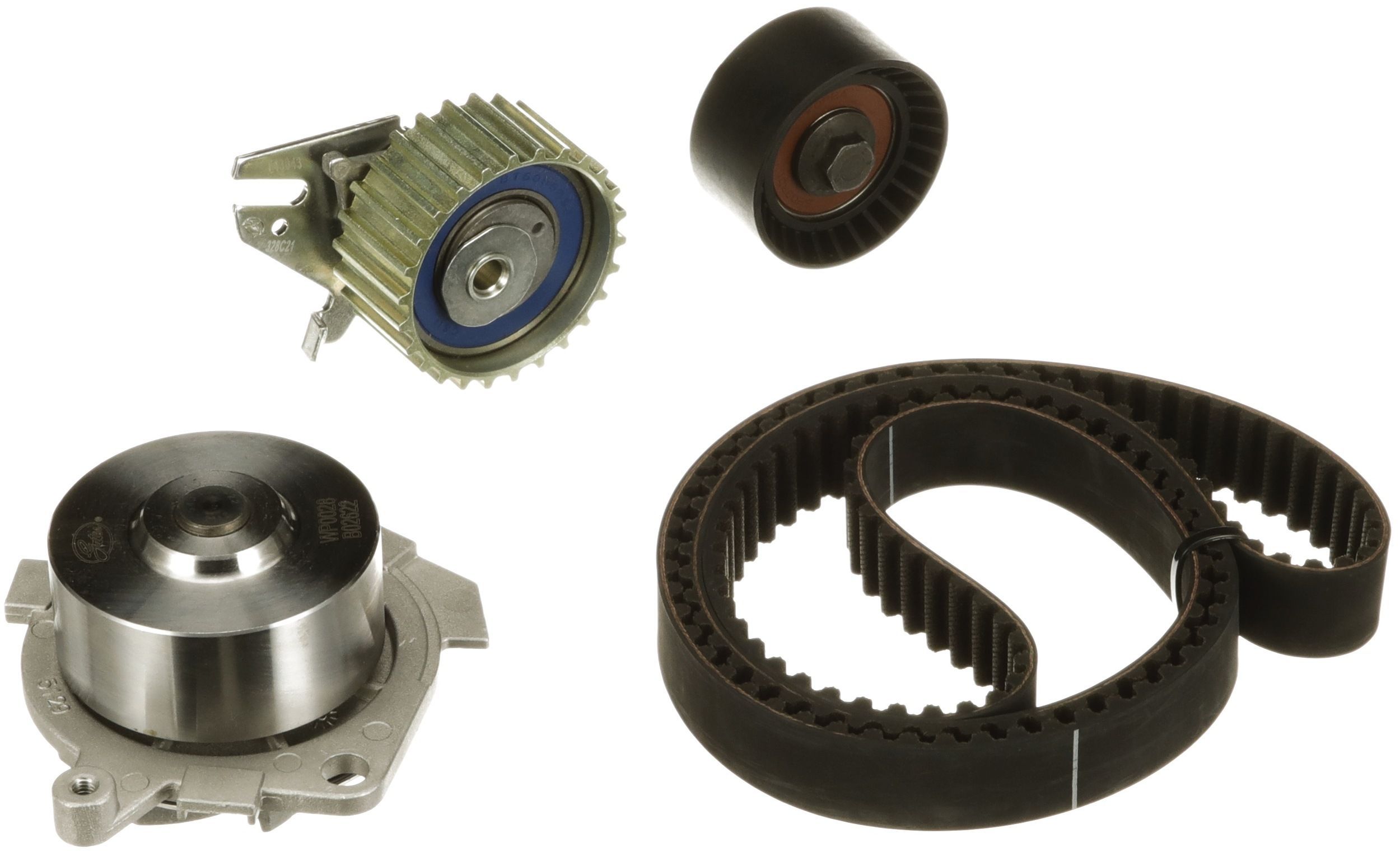 Vandens siurblio ir paskirstymo diržo komplektas GATES KP35429XS