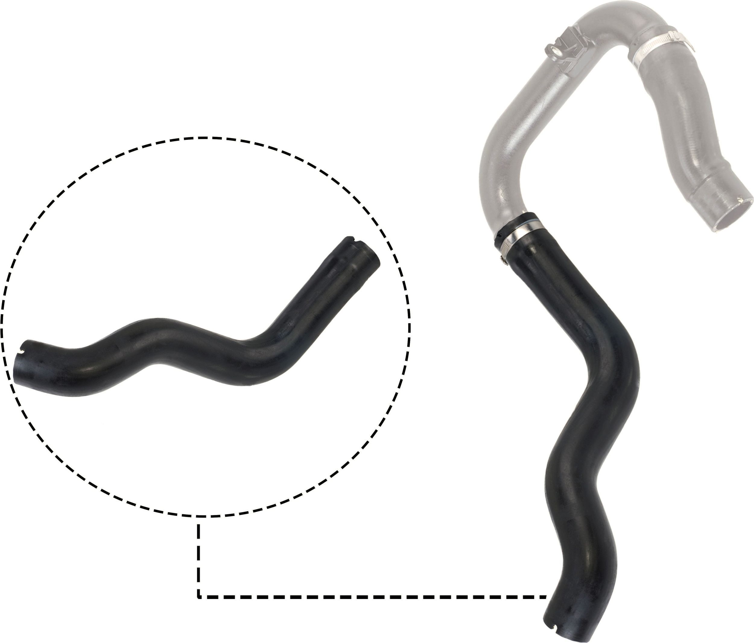 Kompresoriaus padavimo žarna GATES 09-0475