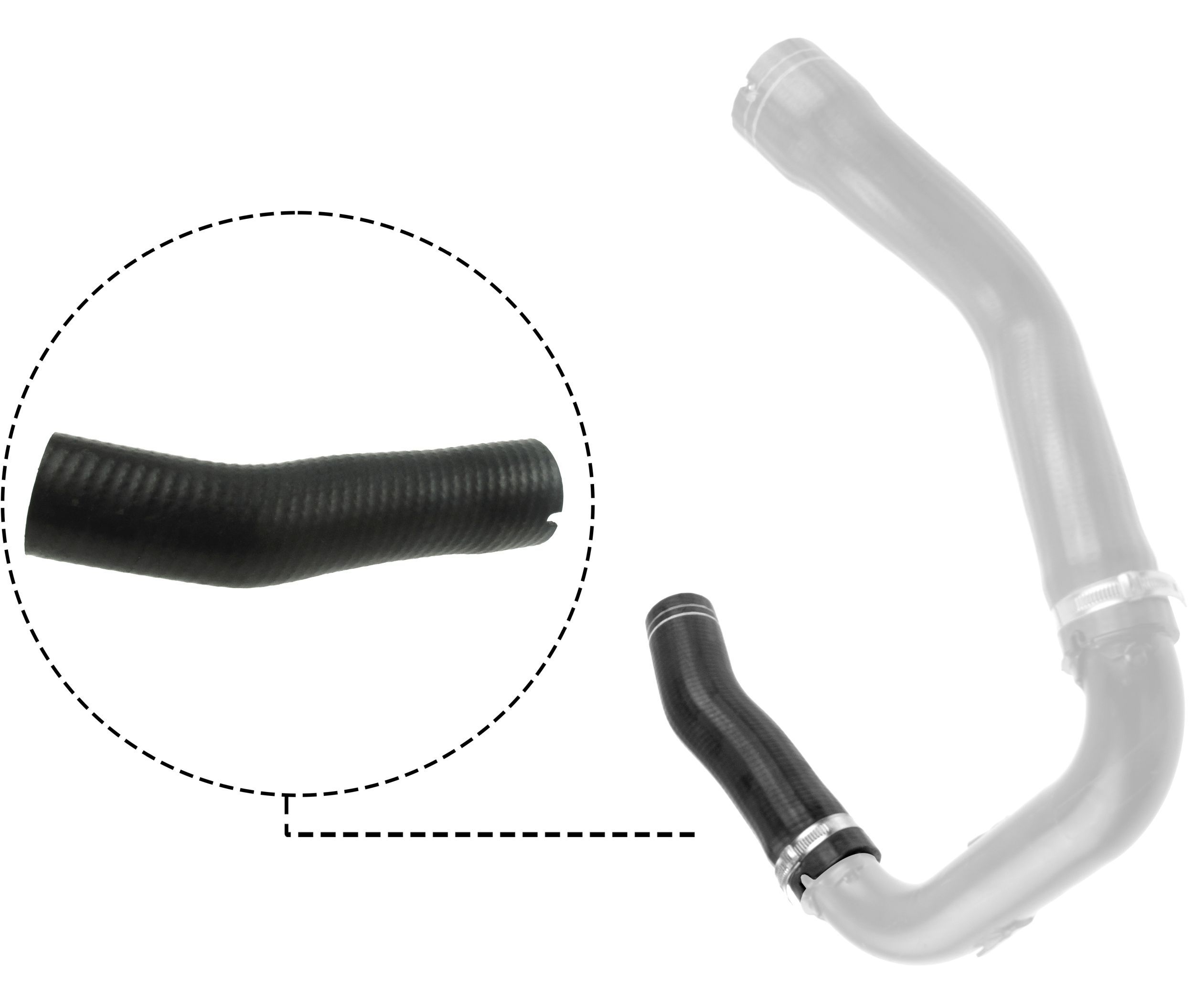 Kompresoriaus padavimo žarna GATES 09-0484