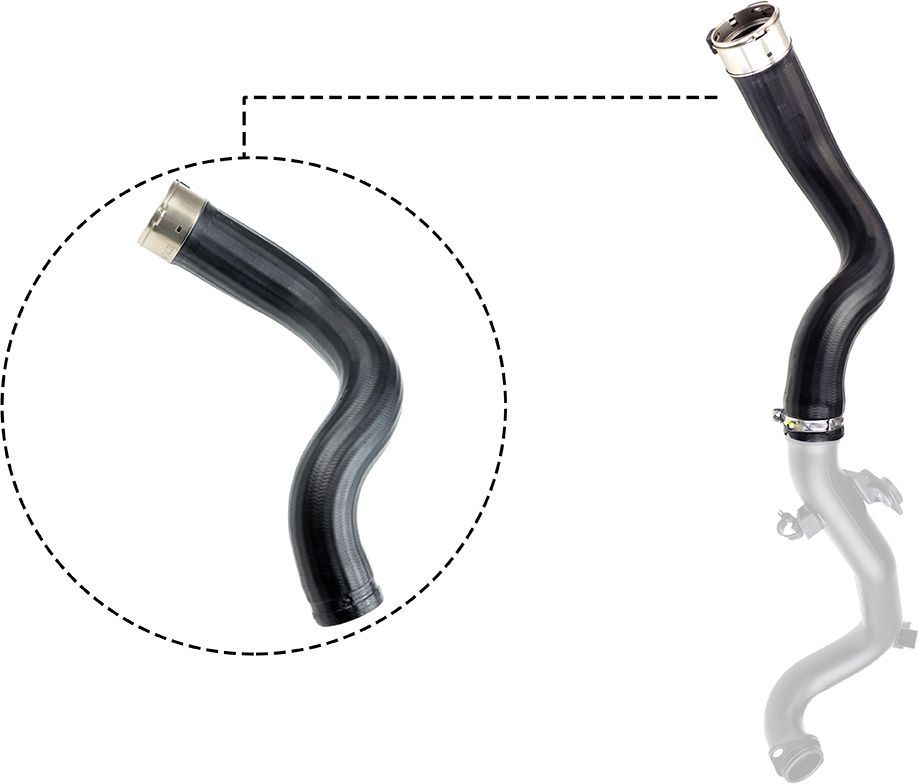 Kompresoriaus padavimo žarna GATES 09-0501