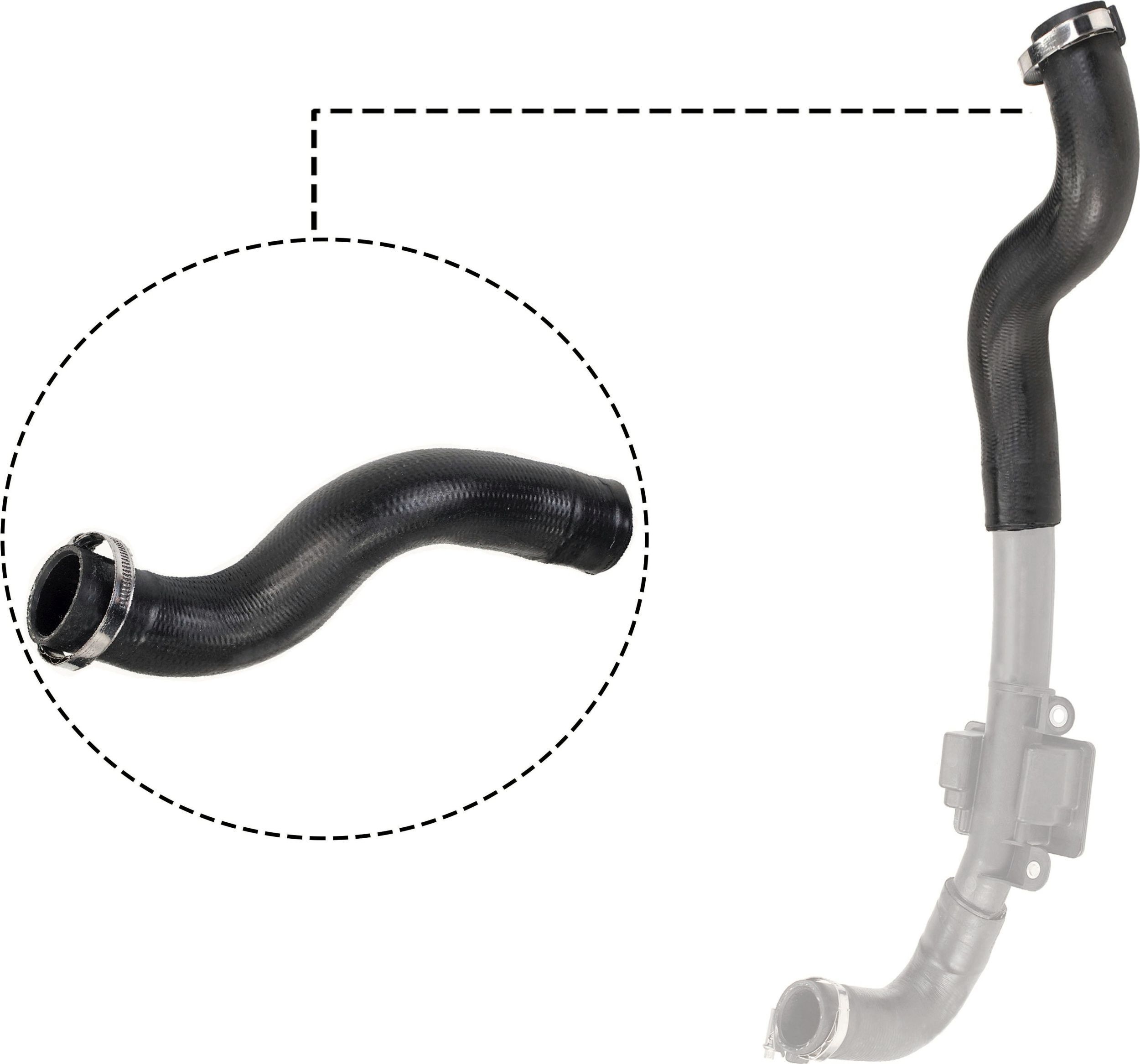 Kompresoriaus padavimo žarna GATES 09-0522