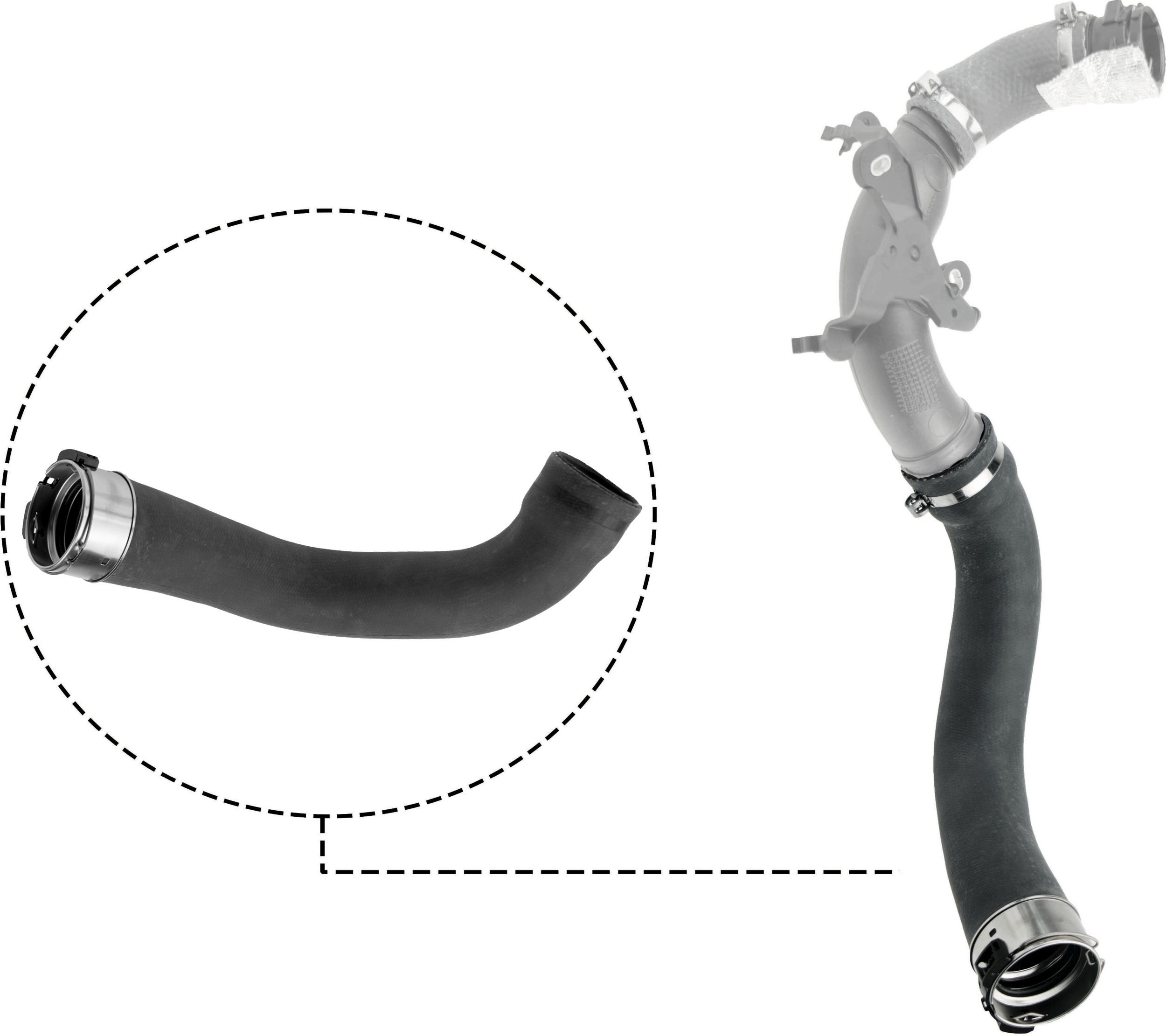 Kompresoriaus padavimo žarna GATES 09-0528