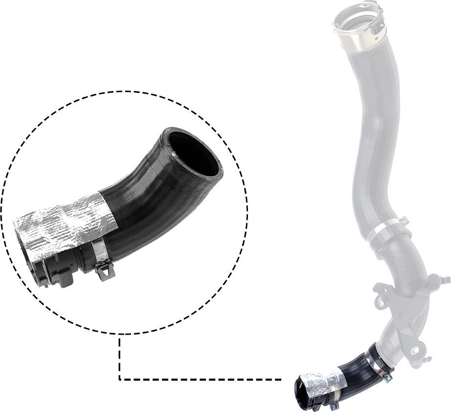 Kompresoriaus padavimo žarna GATES 09-0540