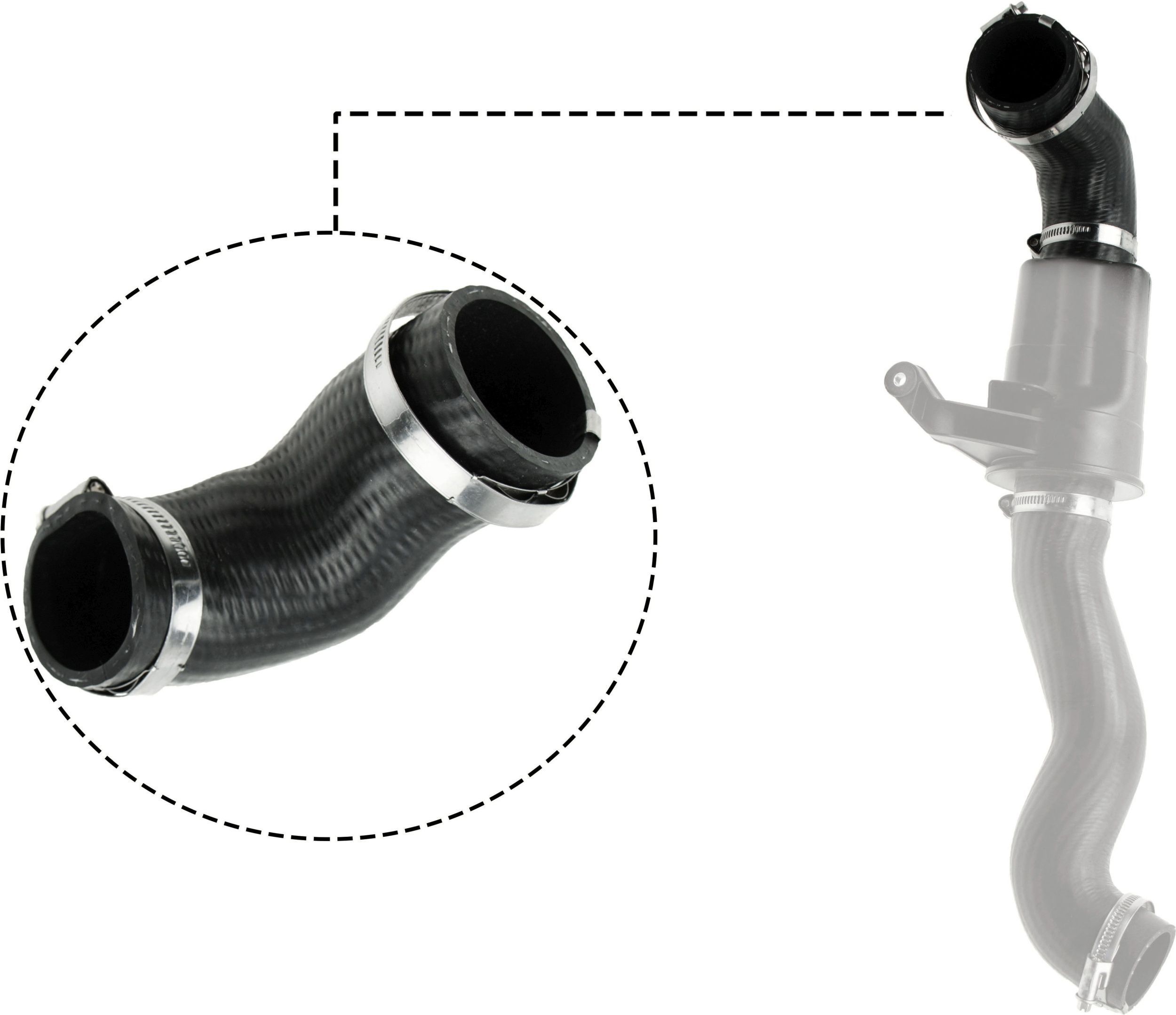 Kompresoriaus padavimo žarna GATES 09-0719