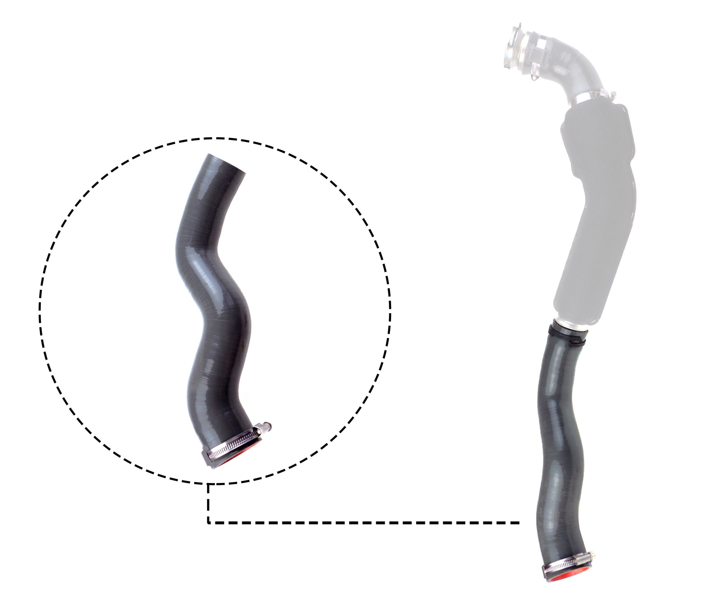 Kompresoriaus padavimo žarna GATES 09-0950