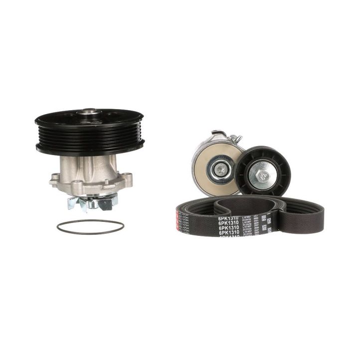 Vandens siurblys + V formos rumbuotas diržas, komplektas GATES KP16PK1310