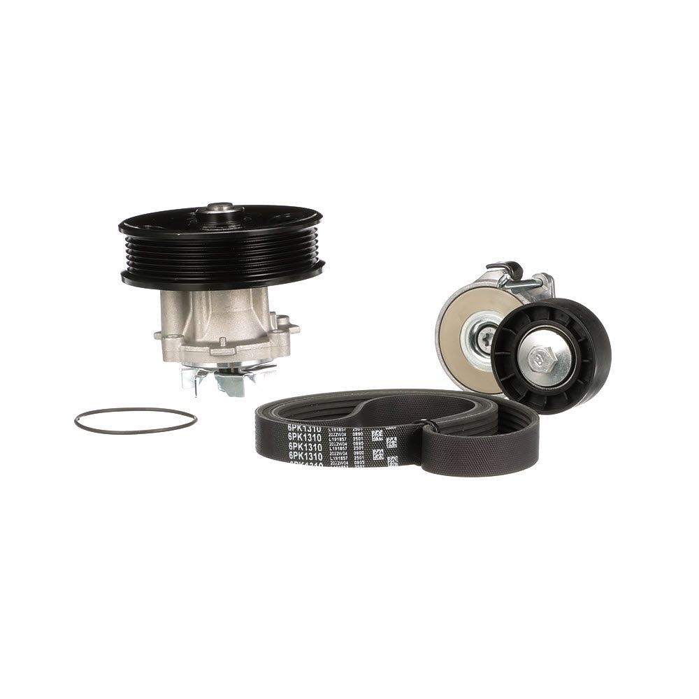 Vandens siurblys + V formos rumbuotas diržas, komplektas GATES KP16PK1310