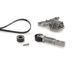 Vandens siurblys + V formos rumbuotas diržas, komplektas GATES KP26PK1605