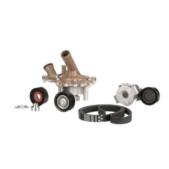 Vandens siurblys + V formos rumbuotas diržas, komplektas GATES KP26PK1670