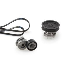 Vandens siurblys + V formos rumbuotas diržas, komplektas GATES KP36PK1320