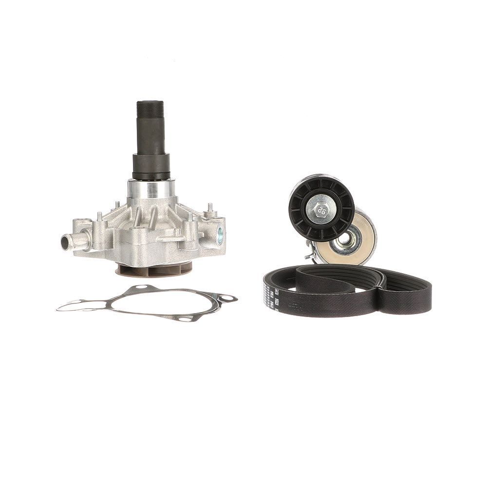 Vandens siurblys + V formos rumbuotas diržas, komplektas GATES KP56PK1218