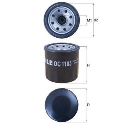 Alyvos filtras KNECHT OC 1183