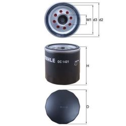 Alyvos filtras KNECHT OC 1421