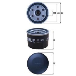 Alyvos filtras KNECHT OC 1570