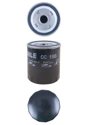 Alyvos filtras KNECHT OC 198