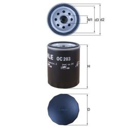 Alyvos filtras KNECHT OC 203