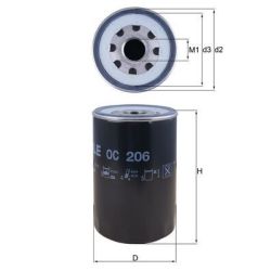 Alyvos filtras KNECHT OC 206