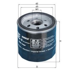 Alyvos filtras KNECHT OC 21 OF
