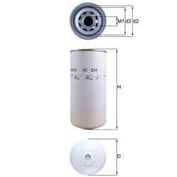 Alyvos filtras KNECHT OC 234
