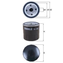 Alyvos filtras KNECHT OC 242