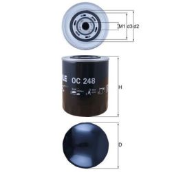 Alyvos filtras KNECHT OC 248