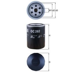 Alyvos filtras KNECHT OC 262