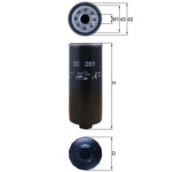 Alyvos filtras KNECHT OC 281