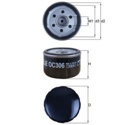 Alyvos filtras KNECHT OC 306