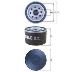Alyvos filtras KNECHT OC 467