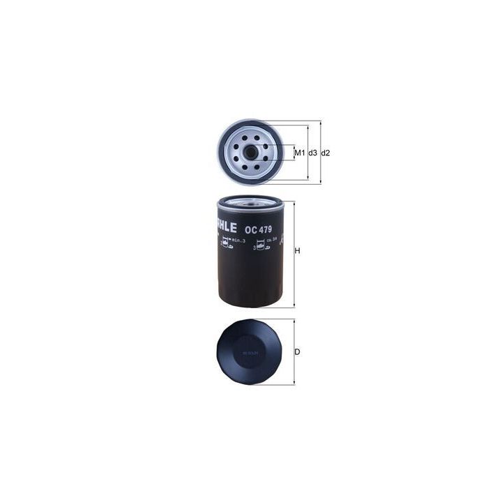 Alyvos filtras KNECHT OC 479