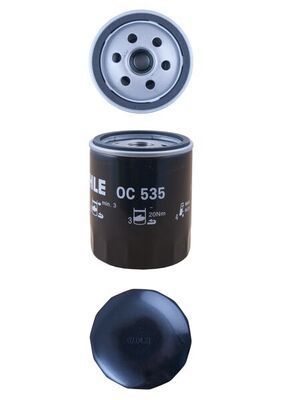 Alyvos filtras KNECHT OC 535